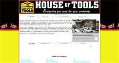 Desktop Screenshot of houseoftools.net