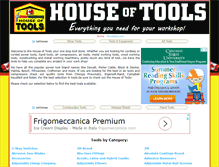 Tablet Screenshot of houseoftools.net